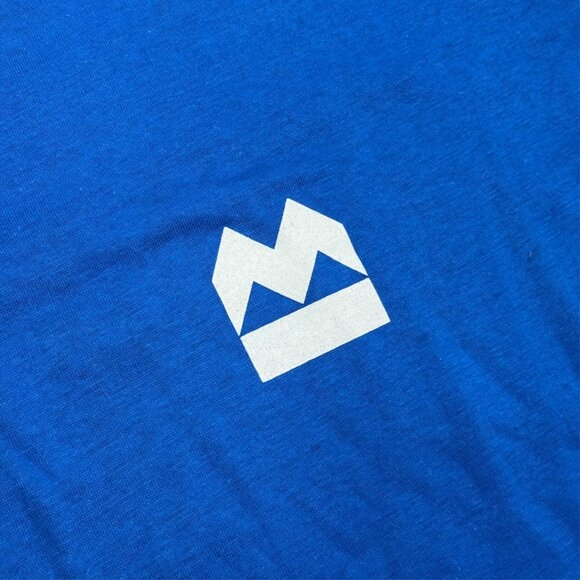 Vintage 80s BMO Bank of Montreal Single Stitch TShirt Blue Large - Picture 3 of 7